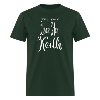 This Girl Loves her Keith, Small Town Girl, Country Music  Tshirt - Denoss