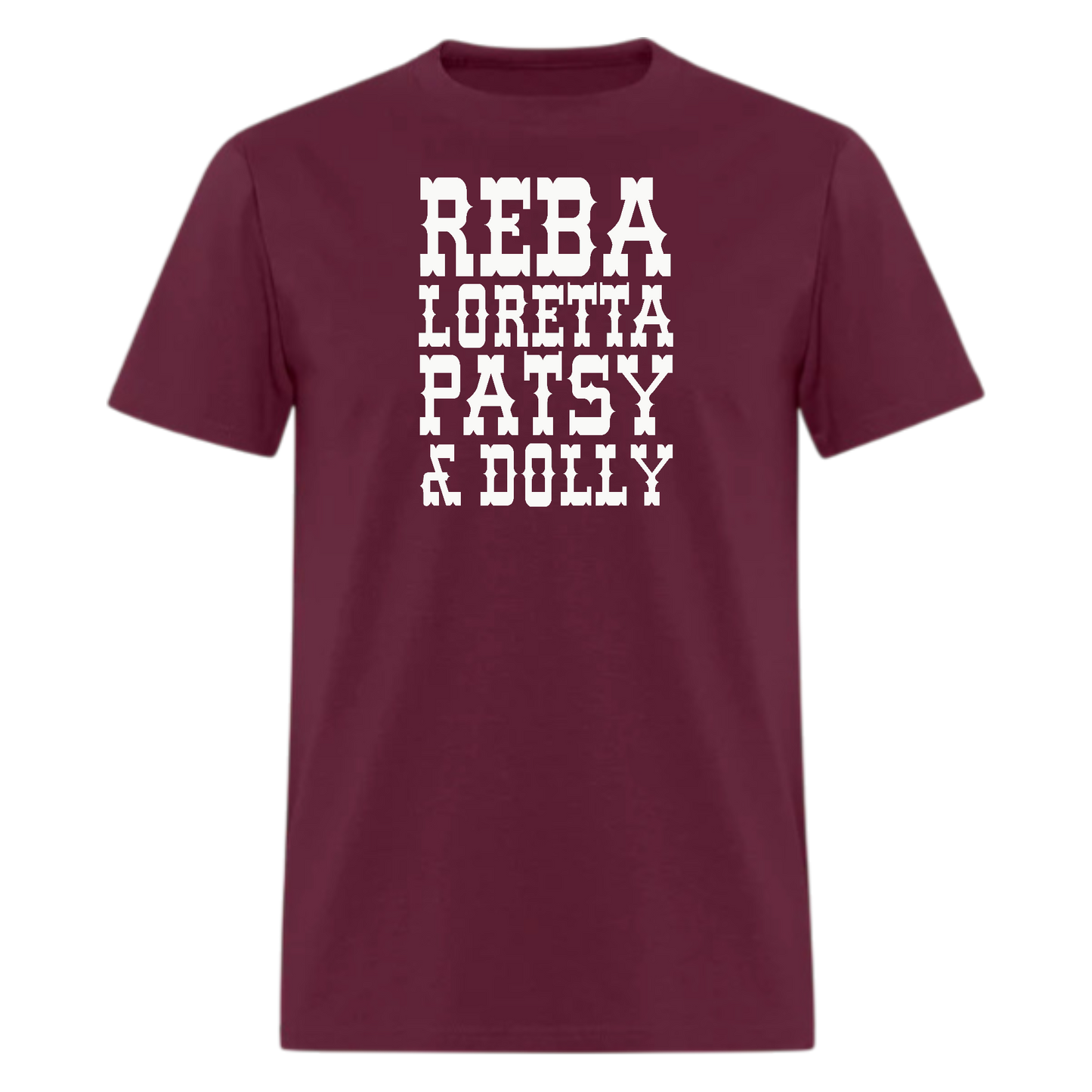 Reba, Loretta ,Patsy ,Dolly,Country Music Tshirt