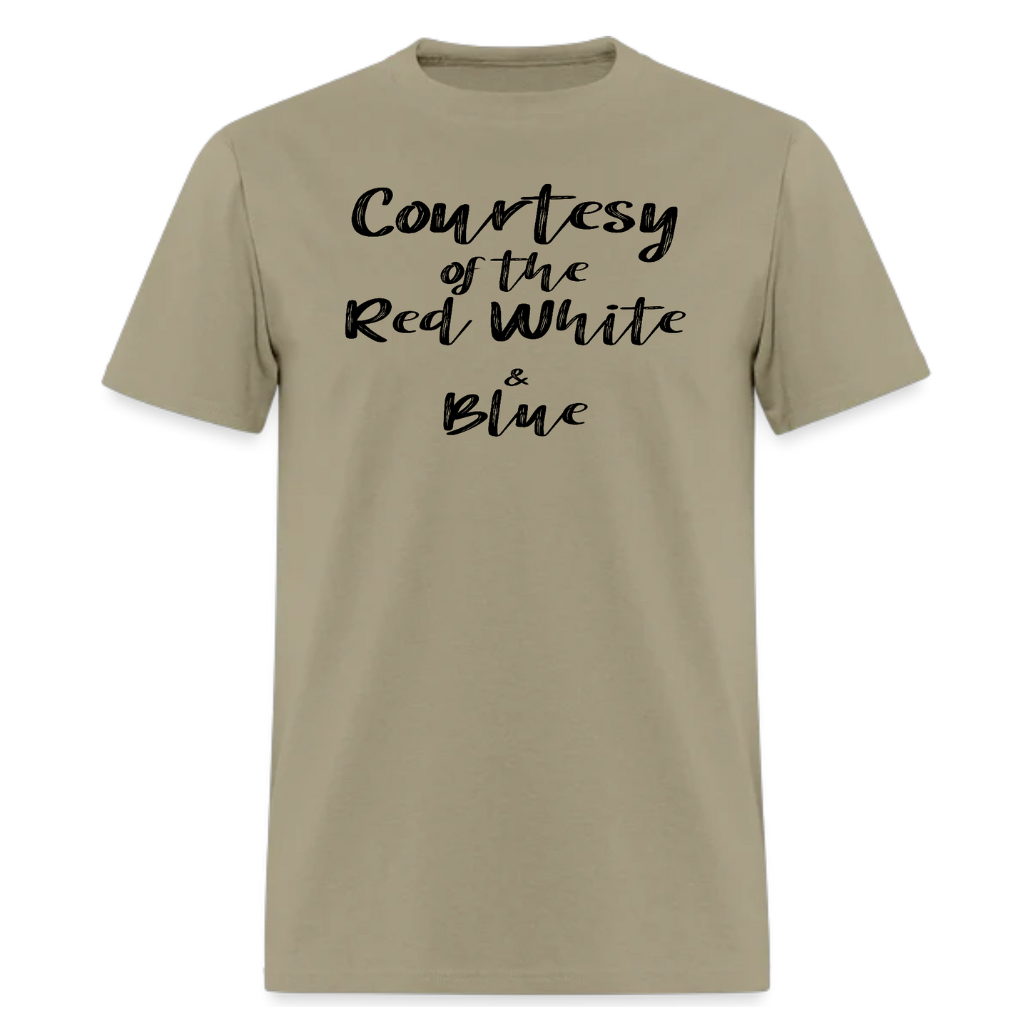 Courtesy of the Red White & Blue Country Music Tshirt - Denoss