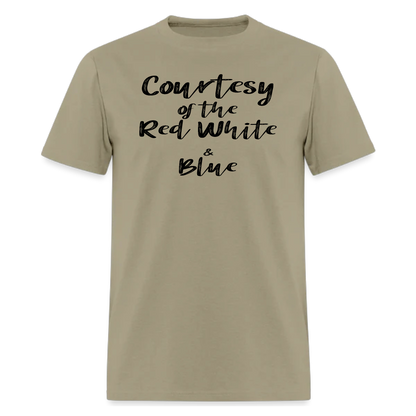Courtesy of the Red White & Blue Country Music Tshirt - Denoss
