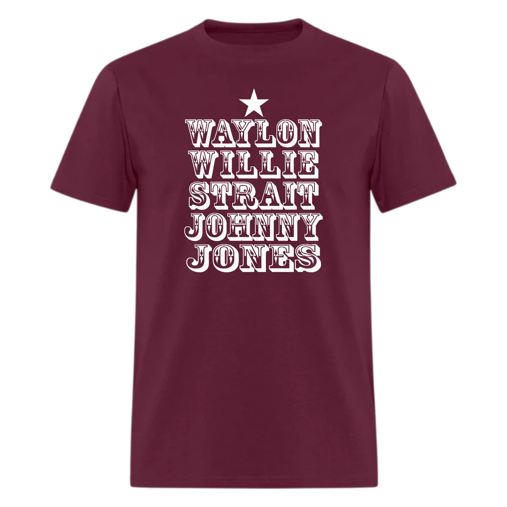 Waylon,Willie Strait,Johnny, Jones,Country Music Tshirt - Denoss