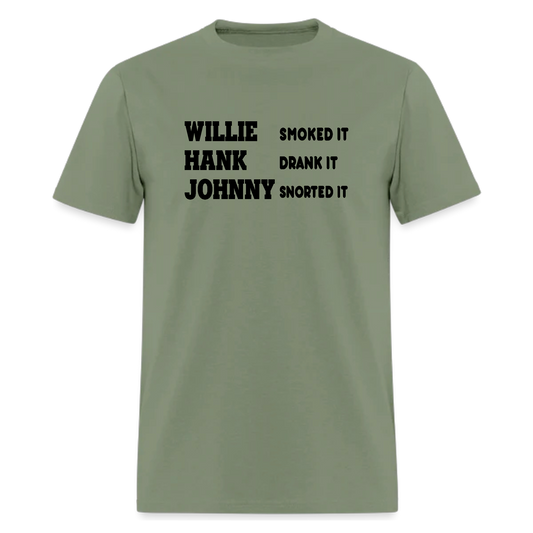 Willie Smoked it... ,Country Music Tshirt - Denoss