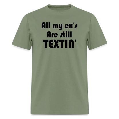 All my ex's are still textin tshirt, Country Music,90s country Tshirt - Denoss