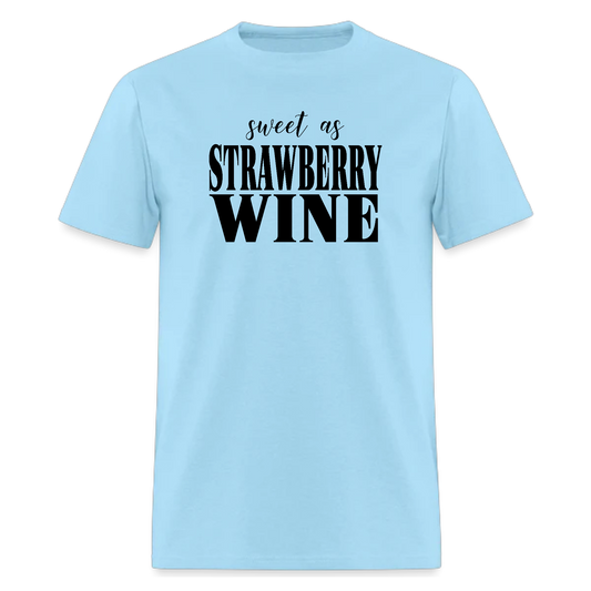Sweet as Strawberry Wine Tshirt,Country Music tshirt - Denoss