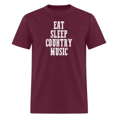 Eat Sleep Country Music T shirt