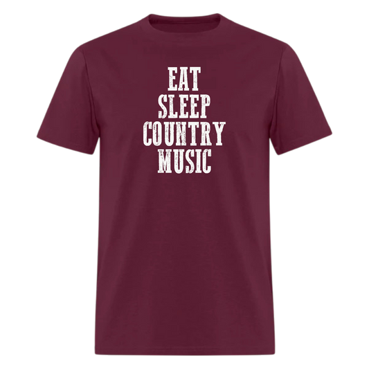 Eat Sleep Country Music T shirt