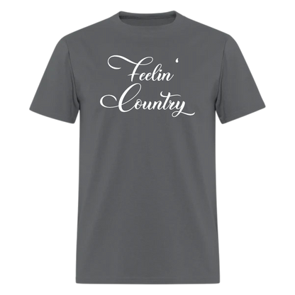 Feeling Country,T-Shirt,Country Music Beer Bonfire Guitar Off Road Tshirt