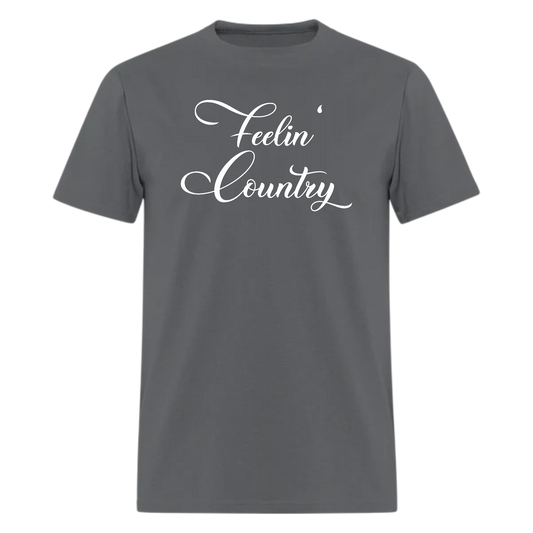 Feeling Country,T-Shirt,Country Music Beer Bonfire Guitar Off Road Tshirt