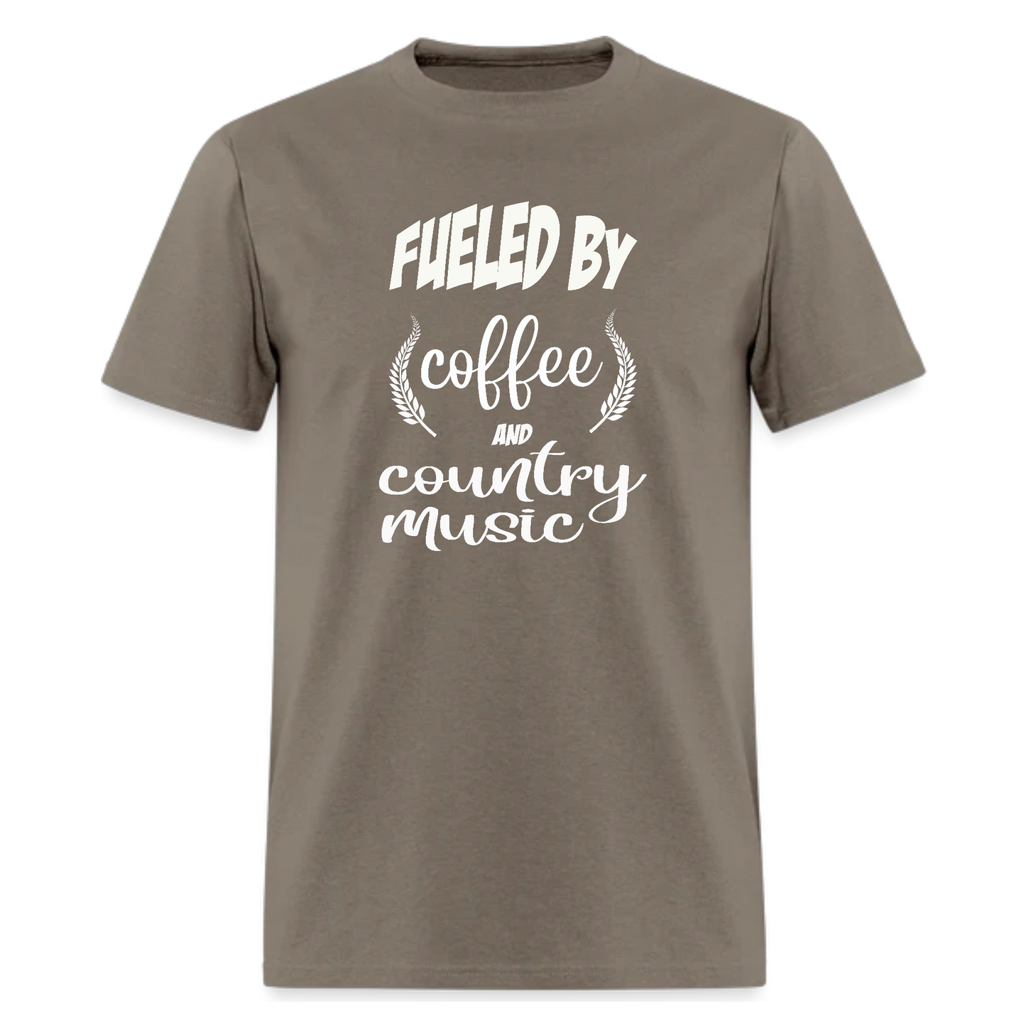 Fueled by coffee and country music  Tshirt