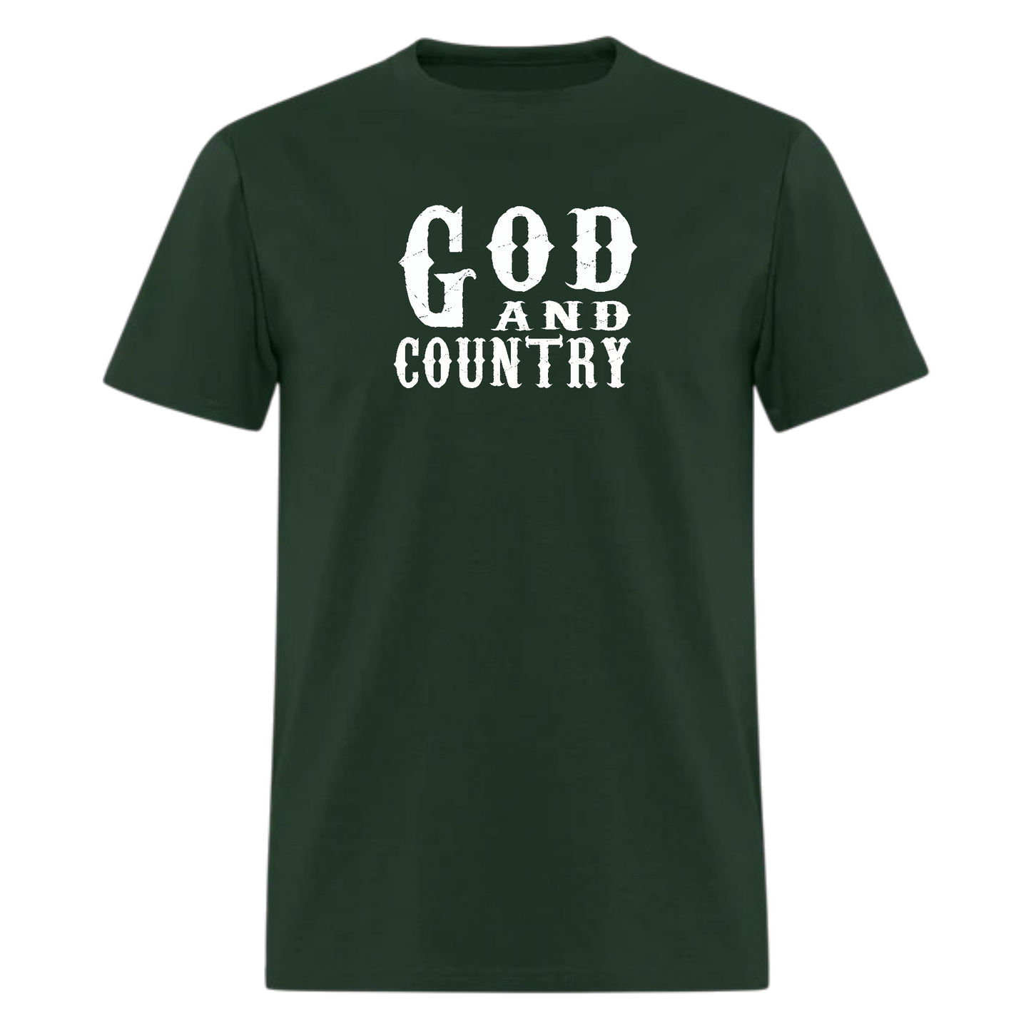 God And Country T-Shirt,Religion Country Music New Girl Funny Patriot American  Tshirt