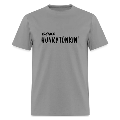 Gone Honkytonkin', Honkytonk Shirt, Country Music Shirt, Vintage Shirt - Denoss