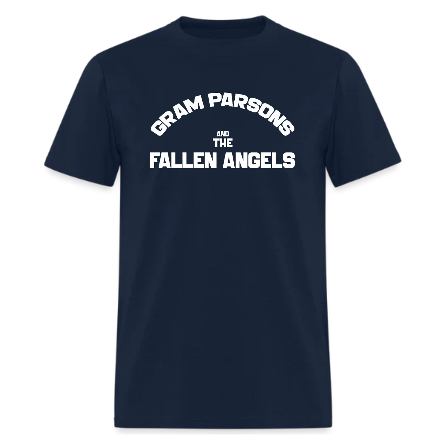 Gram Parsons And The Fallen Angels (1973) Tee, Country Rock Music Tshirt