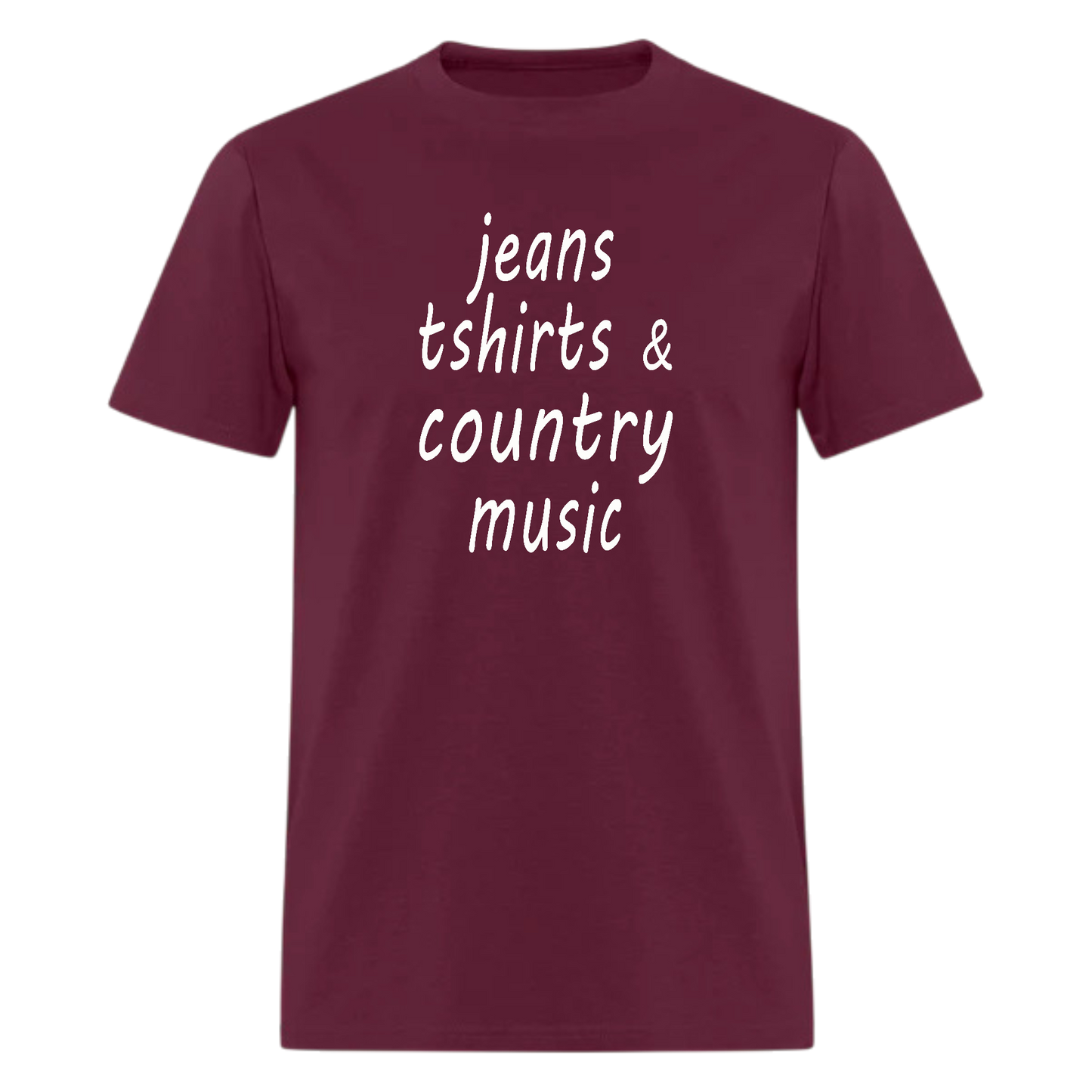 Jeans T shirts And Country Music T Shirt,Country Music Shirt,Country Girl Tshirt