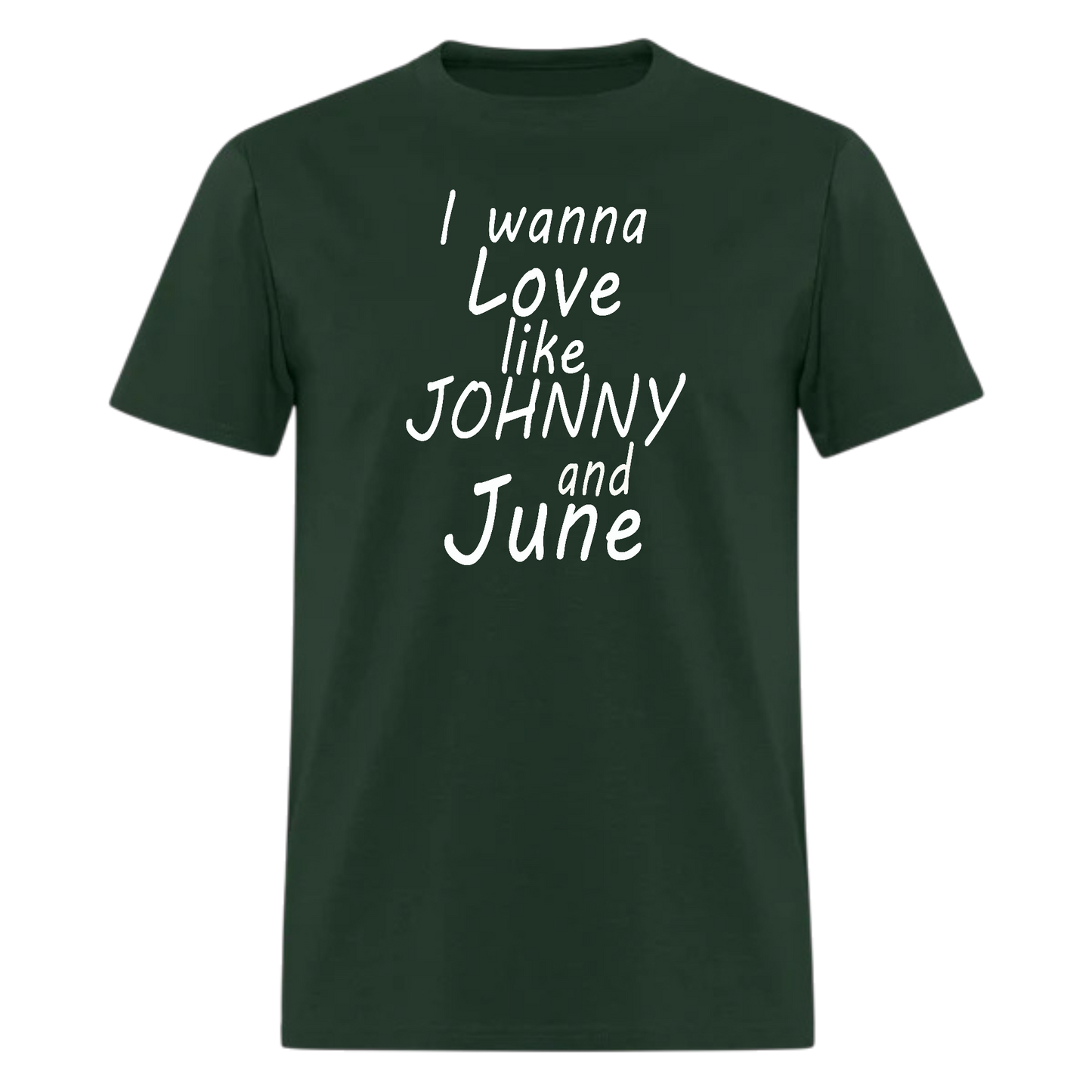 Johnny and June,I Wanna Love Like Johnny and June T-shirt, Music FanT Shirt