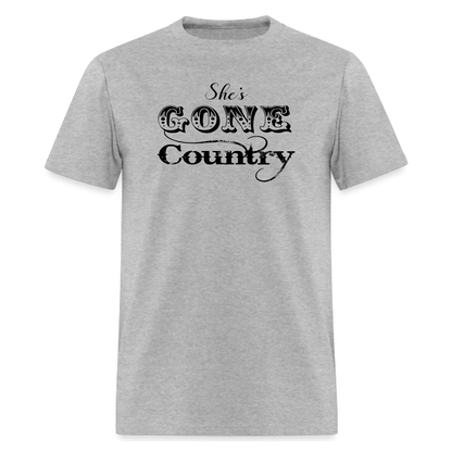 She's Gone Country,Country Music Fan Tshirt