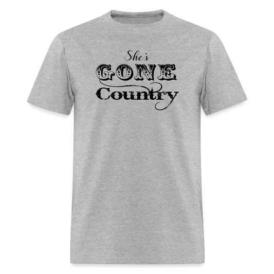 She's Gone Country,Country Music Fan Tshirt