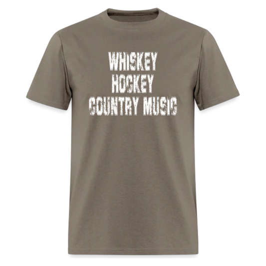 Whiskey Hockey Country Hockey T-Shirt, Women's Hockey Shirt, Nashville Hockey Tee