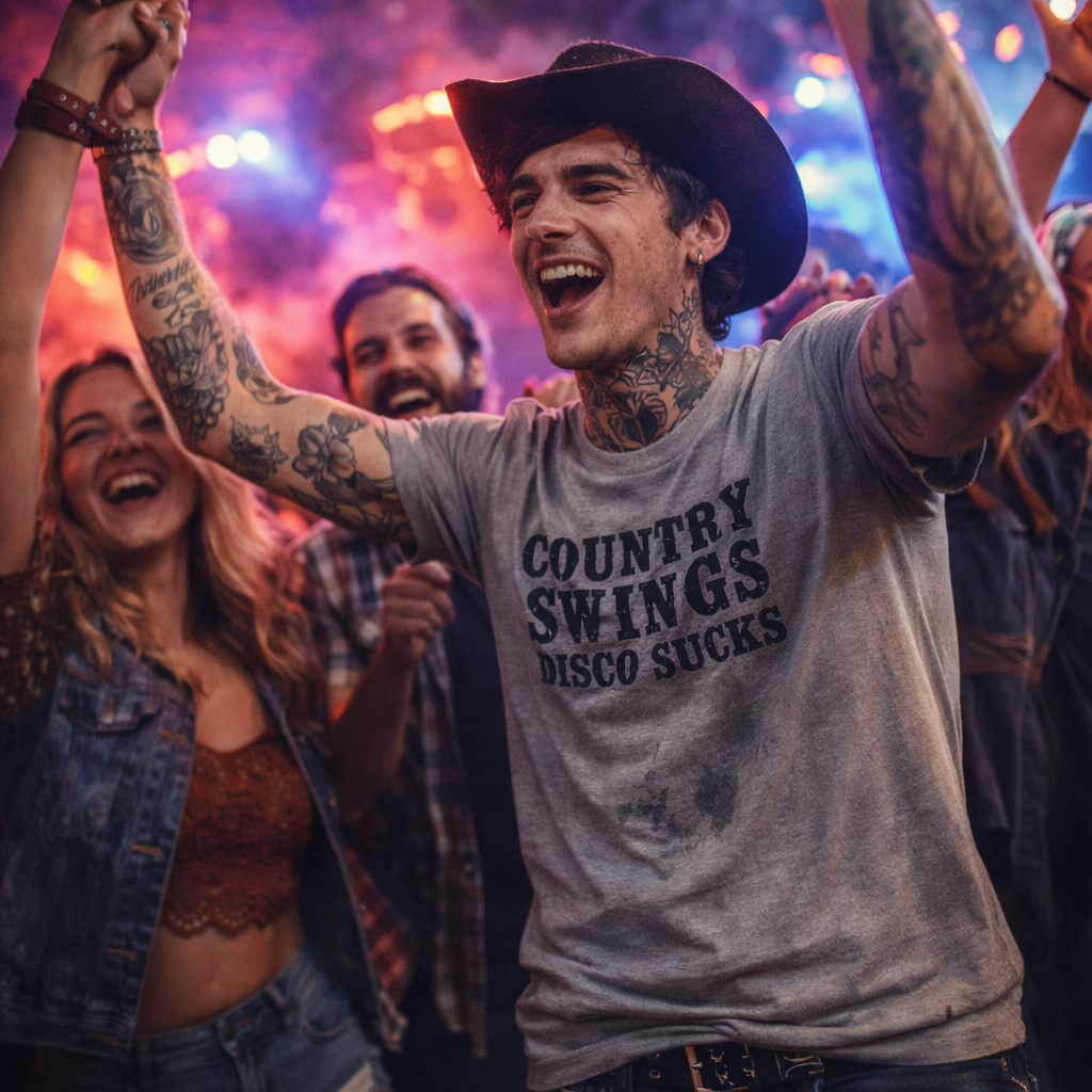 Country Swings Disco Sucks,Country Music T-shirt