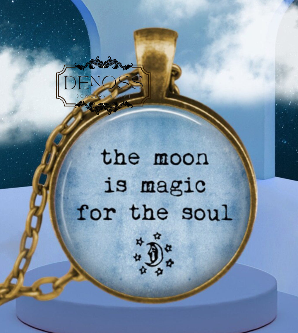 Crescent Moon Necklace,Luna Jewelry,Magic for the Soul