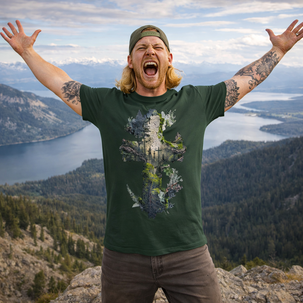 Cross Nature T shirts, Adventure , Camper, unisex T shirts