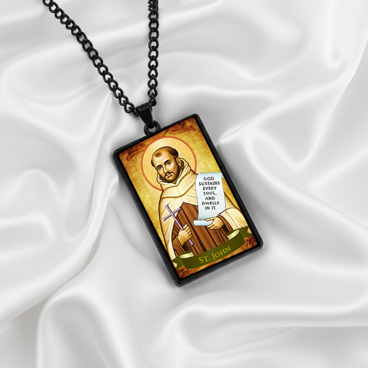 St.John of the Cross-2,Christian necklace,Priest necklace,Saints necklace,Gift necklace