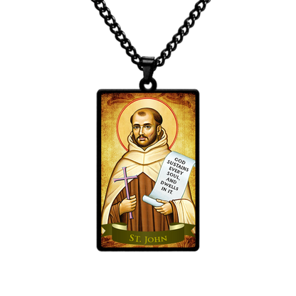 St.John of the Cross-2,Christian necklace,Priest necklace,Saints necklace,Gift necklace