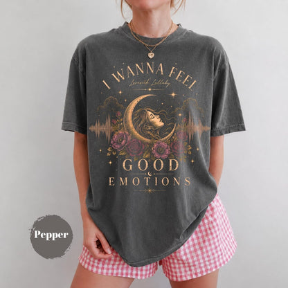 Dark Romance Shirt, Celestial Woman Graphic Tee, Moon And Roses T-Shirt, Alternative Aesthetic Shirt, Gothic Floral Gift