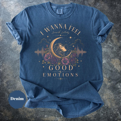 Dark Romance Shirt, Celestial Woman Graphic Tee, Moon And Roses T-Shirt, Alternative Aesthetic Shirt, Gothic Floral Gift