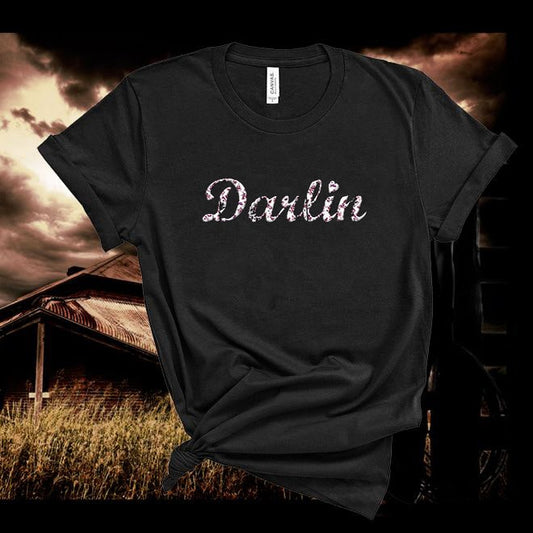 Darlin Tshirt,Graphic, Country Music Tshirt