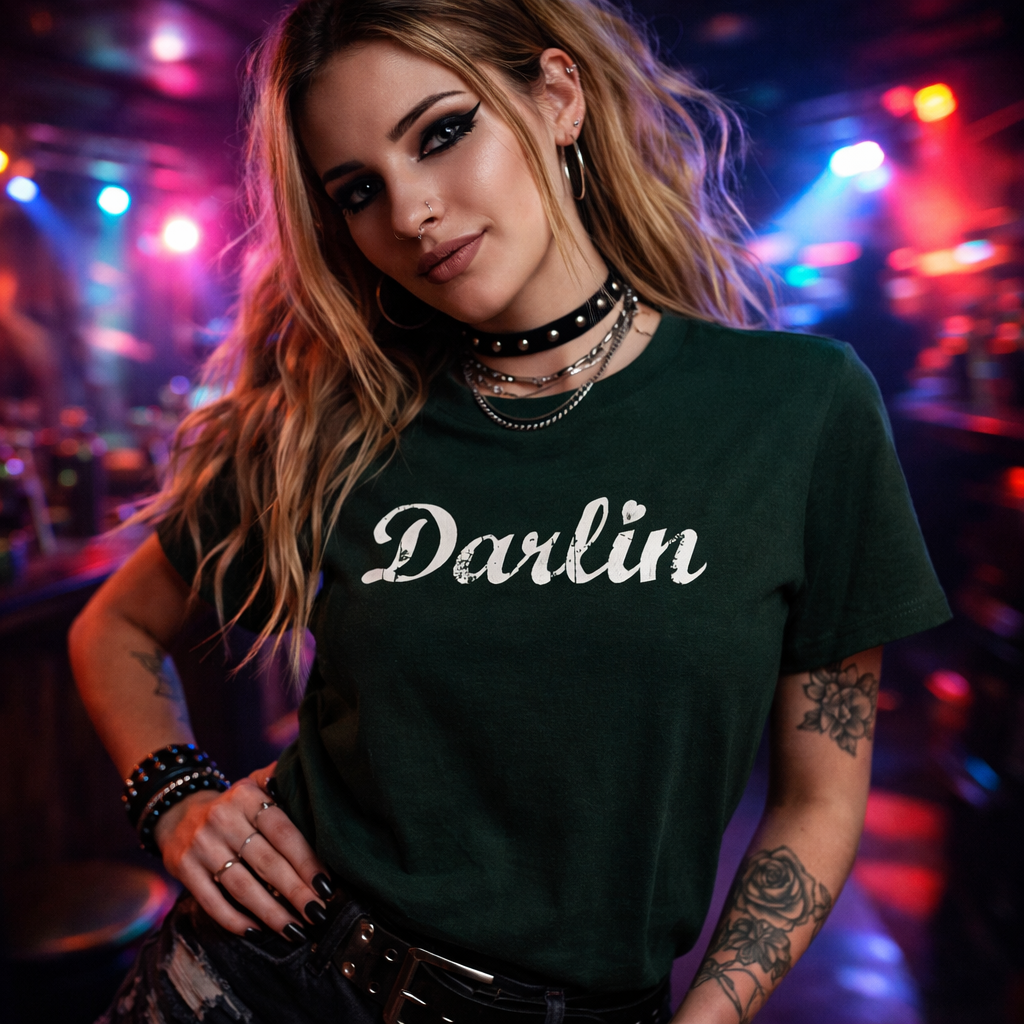 Darlin Tshirt,Graphic Tshirt Country Music Tshirt