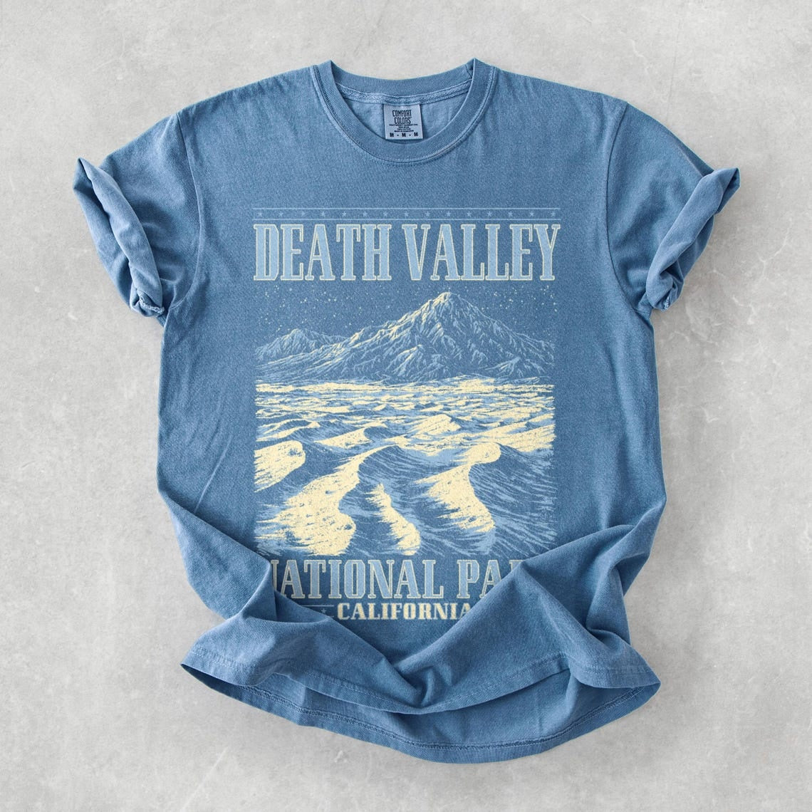 Death Valley National Park Shirt, National Park Comfort Colors T-Shirt, California Shirt, 63 Parks Shirt, Granola Girl Gift, Nature Shirt