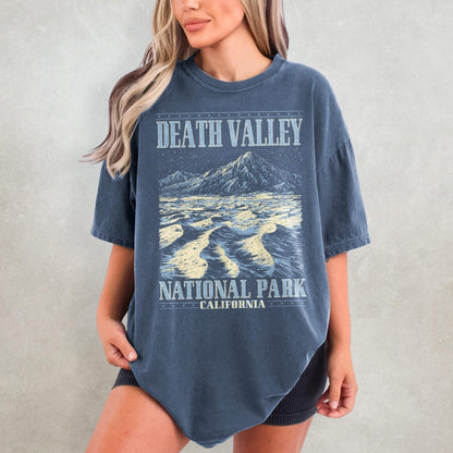 Death Valley National Park Shirt, National Park Comfort Colors T-Shirt, California Shirt, 63 Parks Shirt, Granola Girl Gift, Nature Shirt