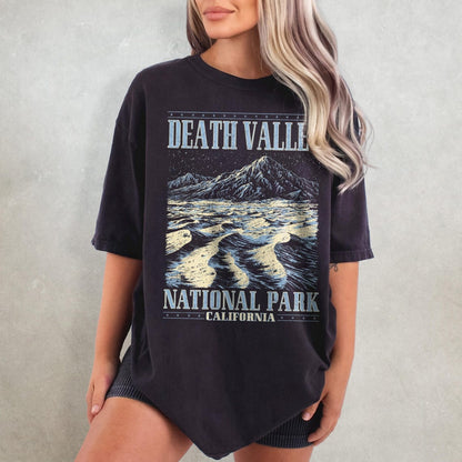 Death Valley National Park Shirt, National Park Comfort Colors T-Shirt, California Shirt, 63 Parks Shirt, Granola Girl Gift, Nature Shirt