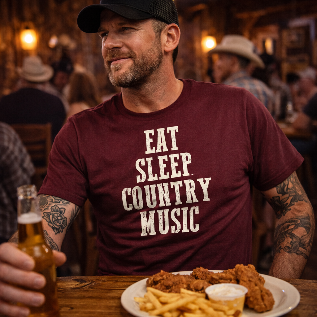 Eat Sleep Country Music T shirt