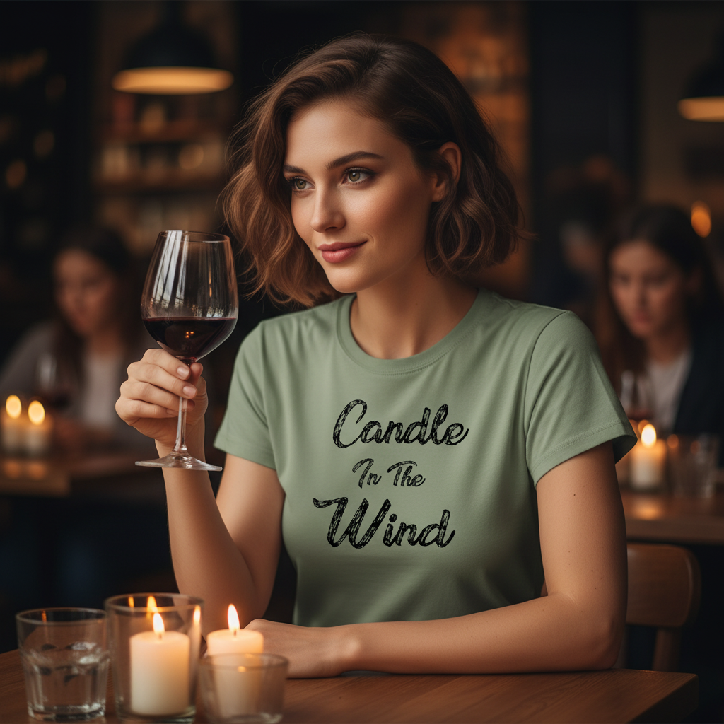 Elton John,Candle In The Wind lyric Music Tshirt
