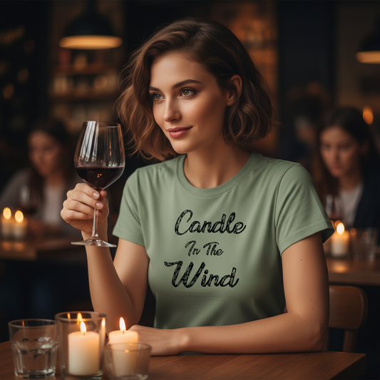 Elton John,Candle In The Wind lyric Music Tshirt