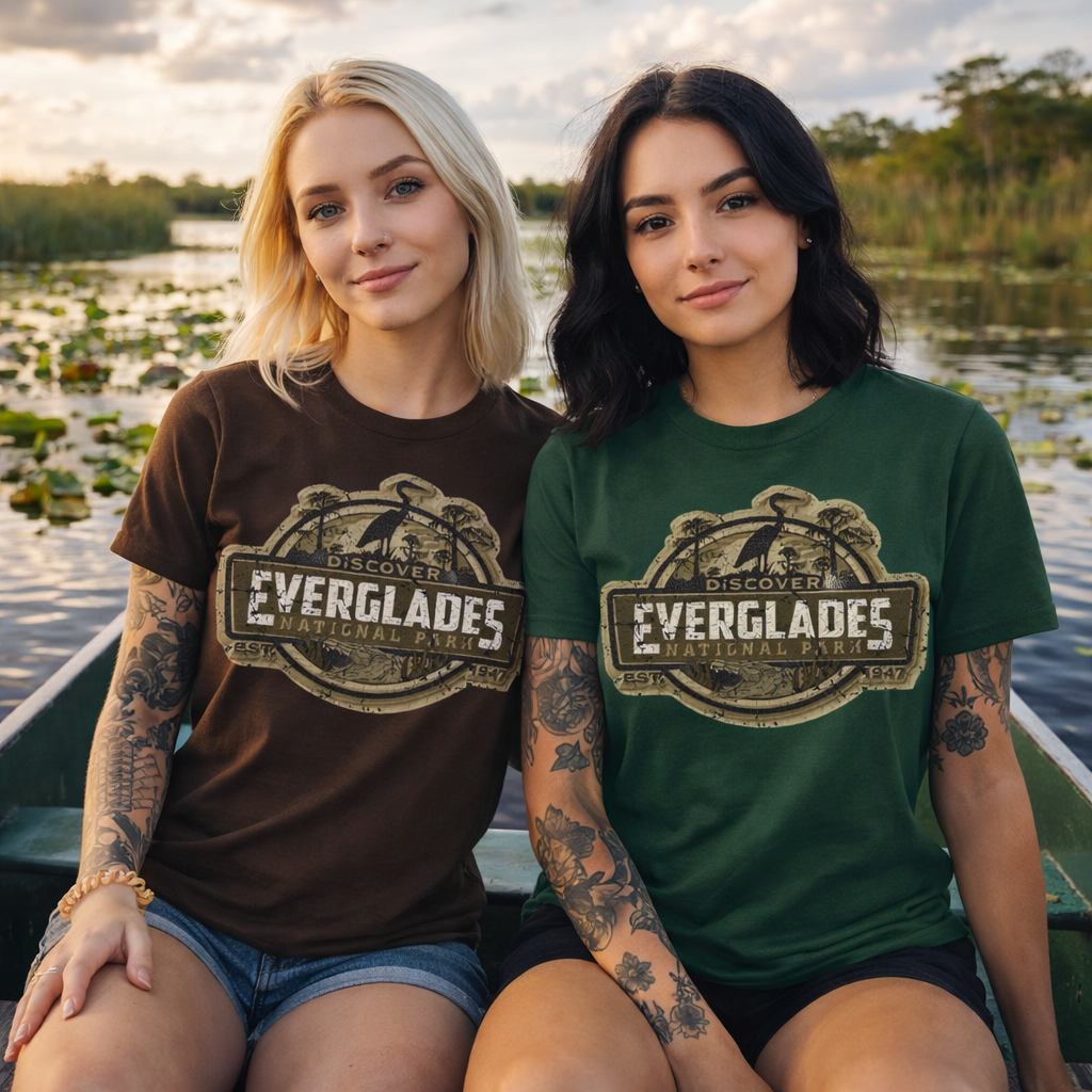 Everglades National Park T shirts , Adventure,Traveler ,Camper unisex T shirts