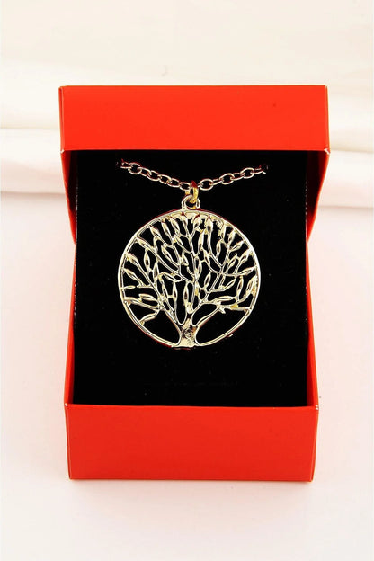 Tree of Life Gold-Silver Necklace