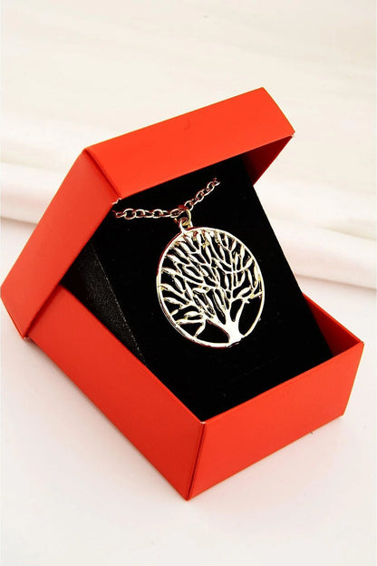 Tree of Life Gold-Silver Necklace