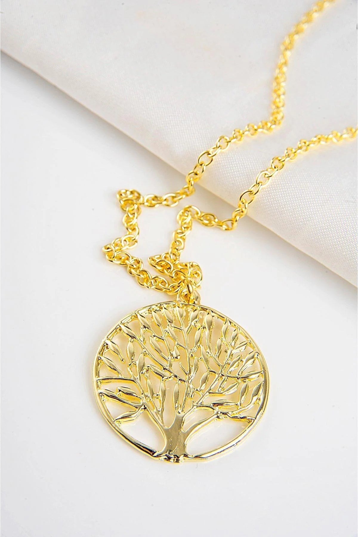 Tree of Life Gold-Silver Necklace
