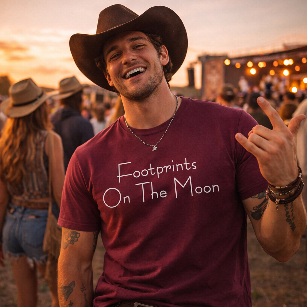 Gabby Barrett,Footprints On The Moon Tshirt