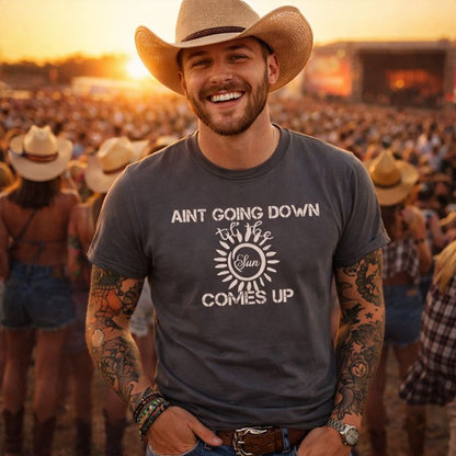 Garth Brooks,Aint goin' down til' the sun comes up  Music Tshirt