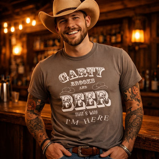 Garth Brooks Tshirt,Brooks Love,That's Why I'm Here! Love Love Love Garth!