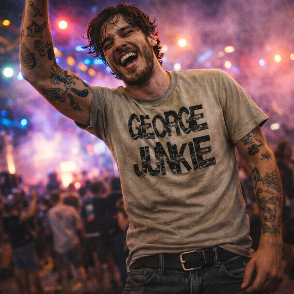 George Strait tshirt,Junkie Tshirt,Country Music Tshirt