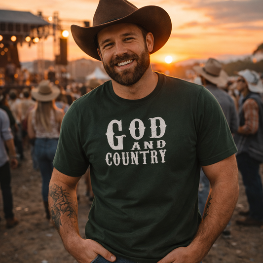God And Country T-Shirt,Religion Country Music, New Girl ,Funny Patriot ,American &nbsp;Tshirt