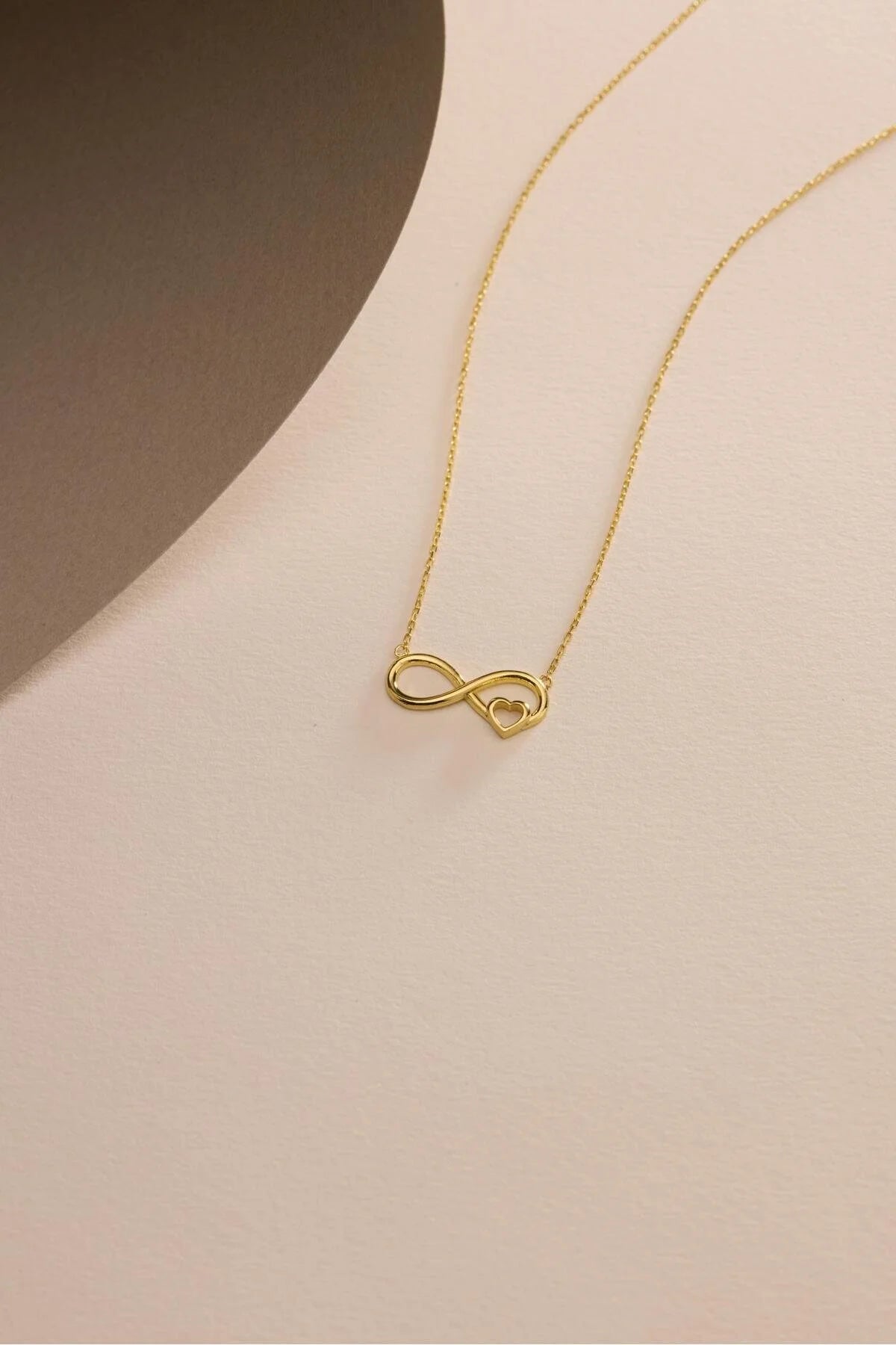 925 Sterling Silver Chain Infinity Necklace