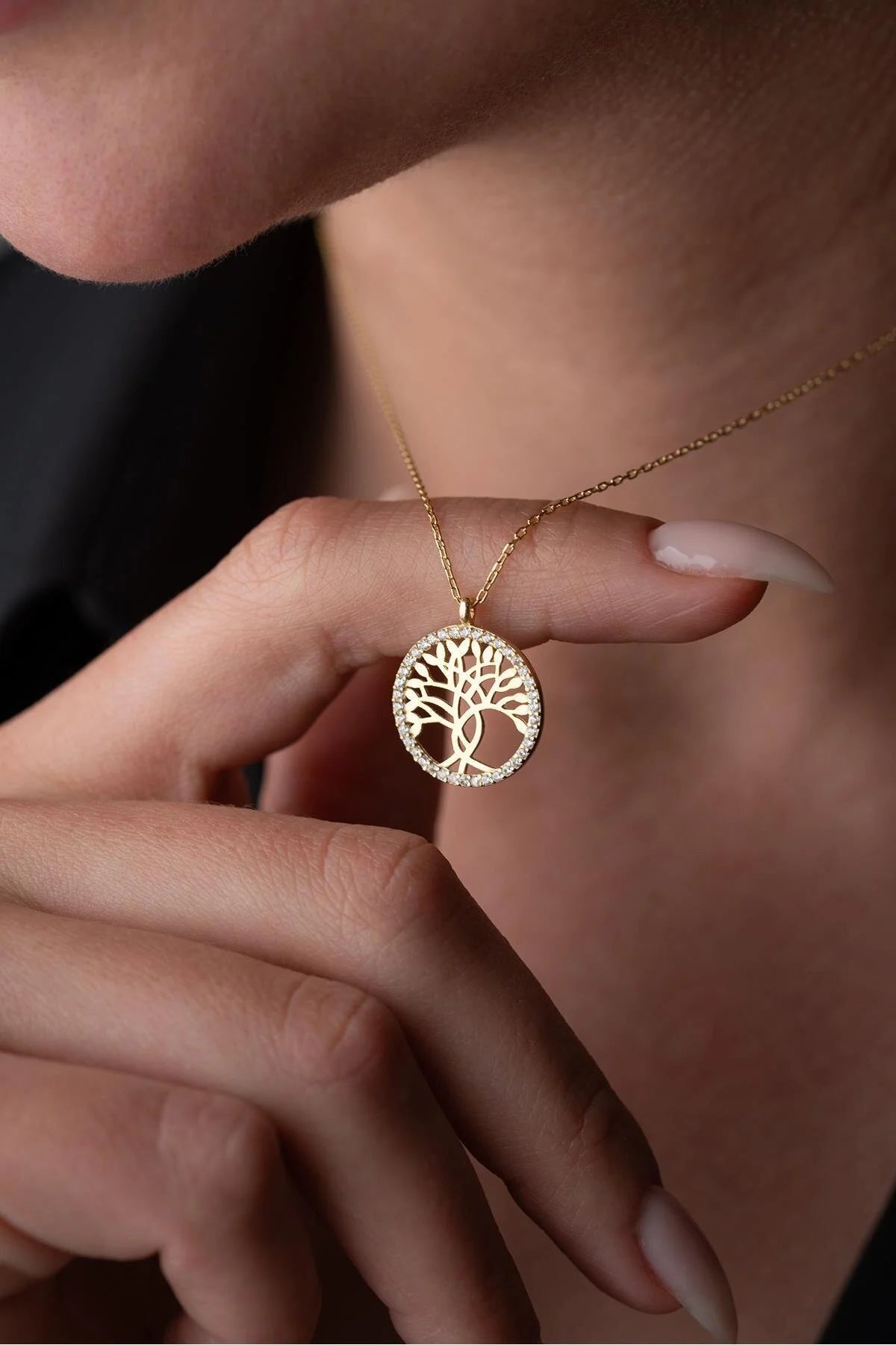 925 Sterling Silver Life Tree Necklace