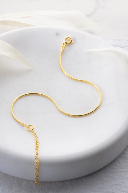 925 Sterling Silver Chain Italian Bracelet