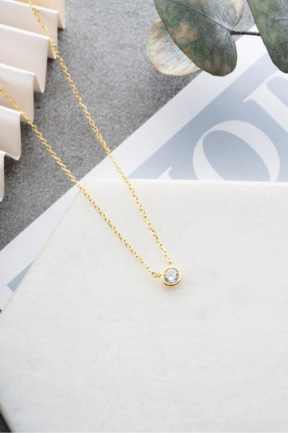 925 Sterling Silver Chain Clover Necklace