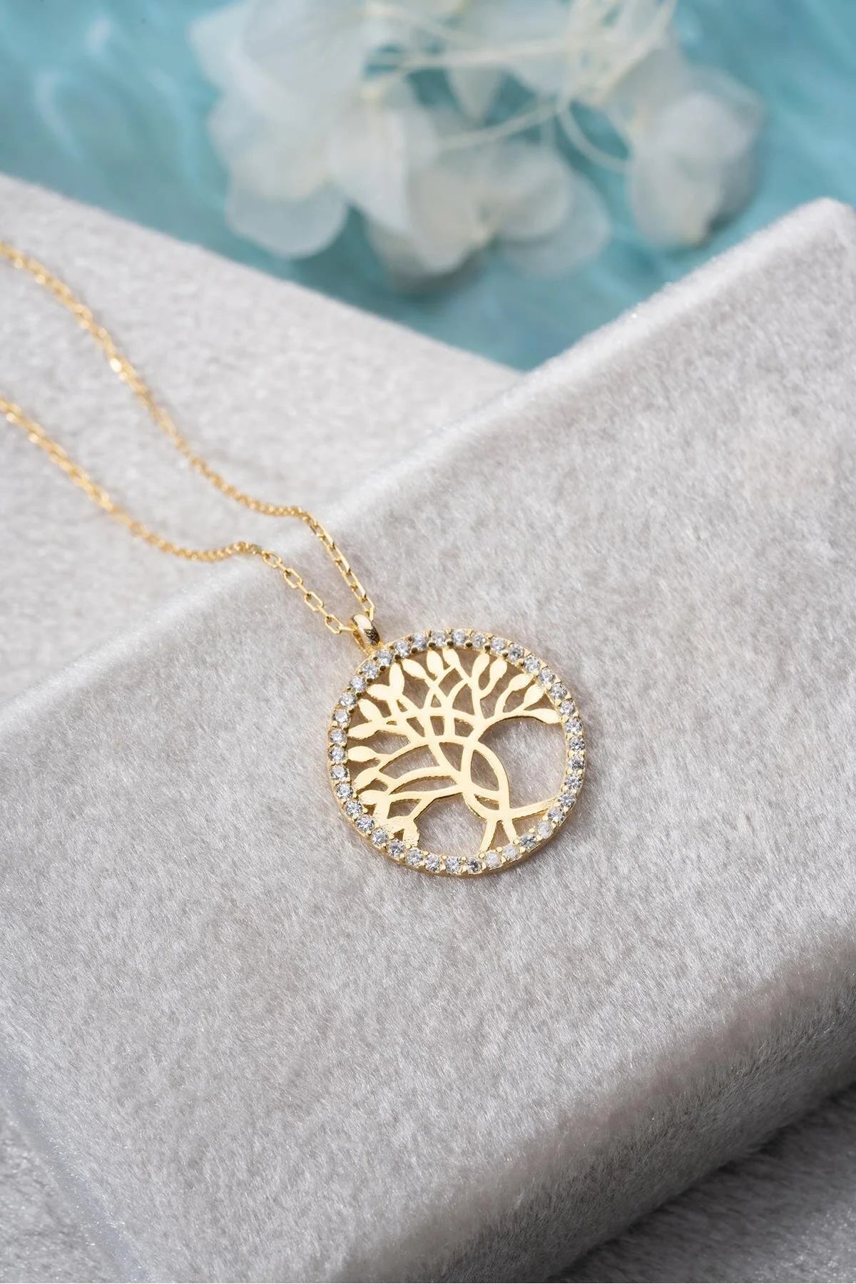 925 Sterling Silver Life Tree Necklace